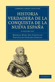 Vorderes Coverbild Historia Verdadera de la Conquista de la Nueva España 2 Volume Set