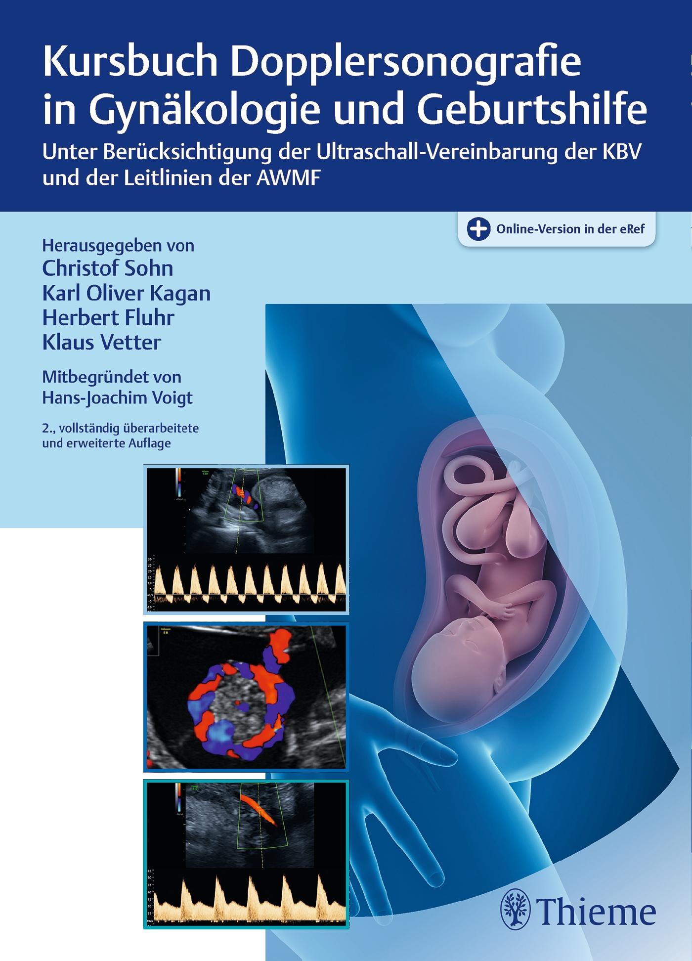 Vorderes Coverbild Kursbuch Dopplersonografie in Gynäkologie und Geburtshilfe