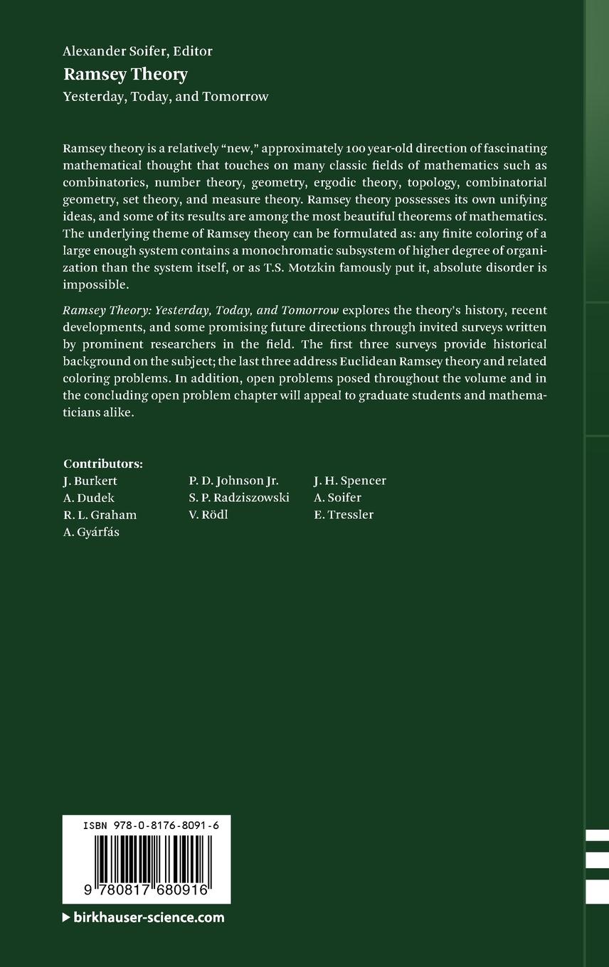 Rückseitencover Ramsey Theory