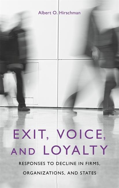 Vorderes Coverbild Exit, Voice and Loyalty