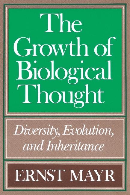 Vorderes Coverbild The Growth of Biological Thought