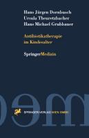 Vorderes Coverbild Antibiotikatherapie im Kindesalter