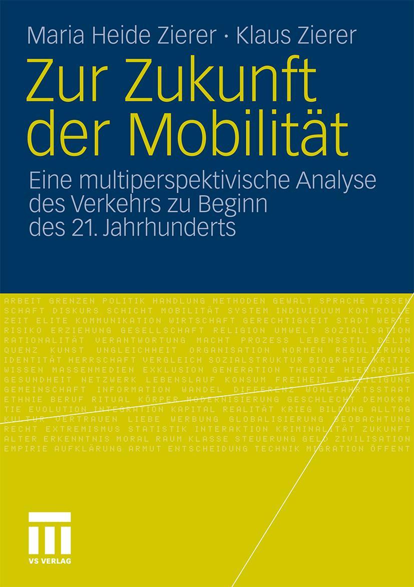 Vorderes Coverbild Zur Zukunft der Mobilität