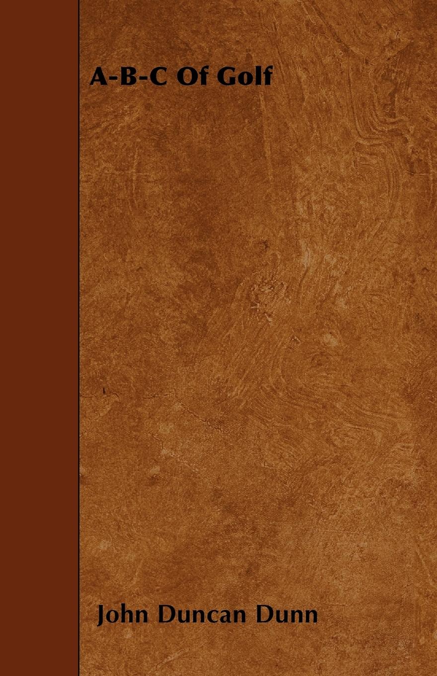 Vorderes Coverbild A-B-C Of Golf