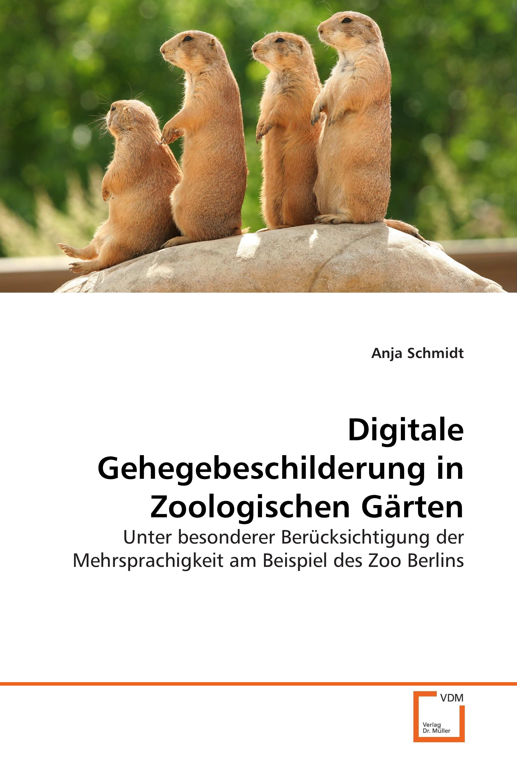 Vorderes Coverbild Digitale Gehegebeschilderung in Zoologischen Gärten