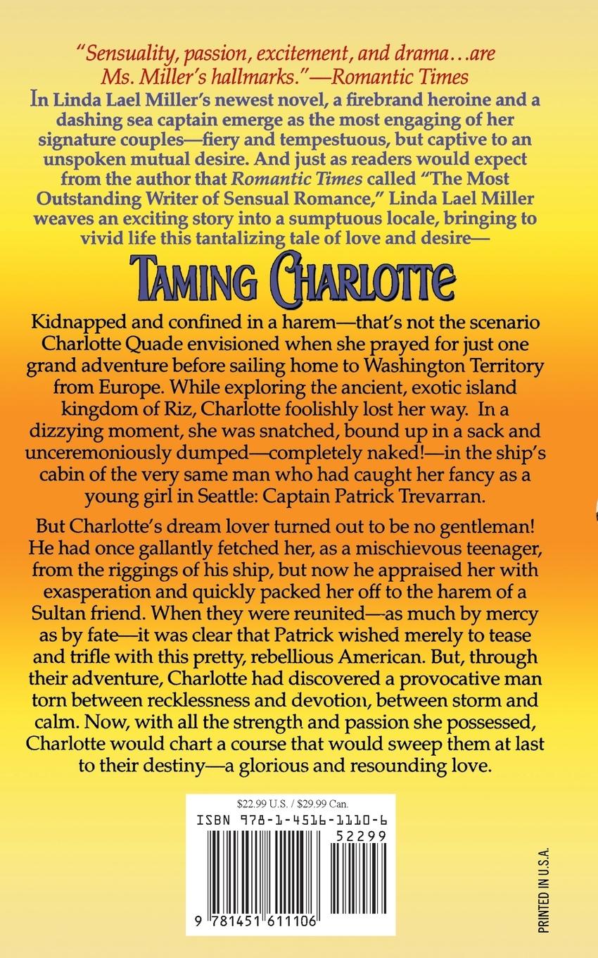 Rückseitencover Taming Charlotte
