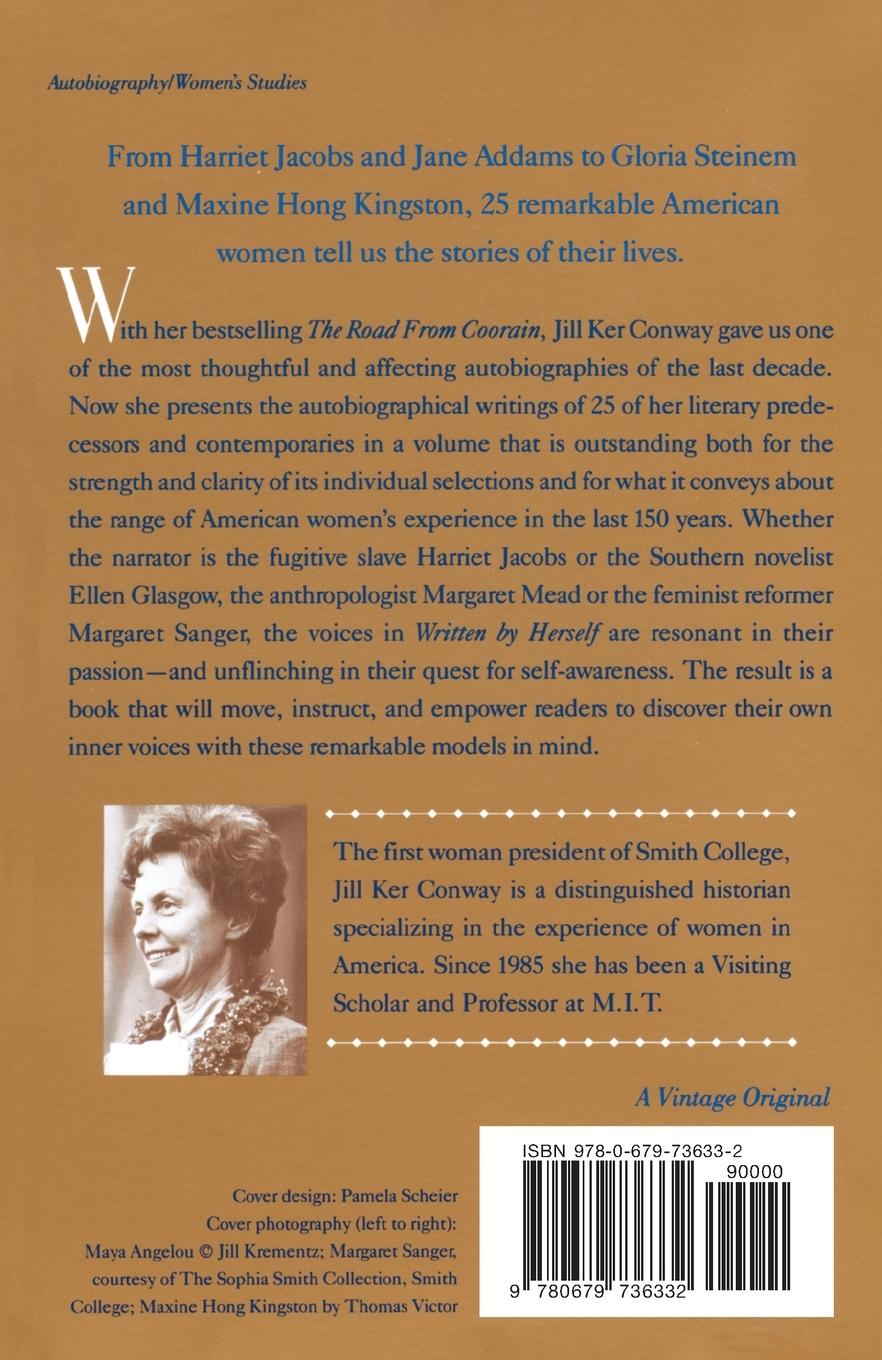 Rückseitencover Written by Herself