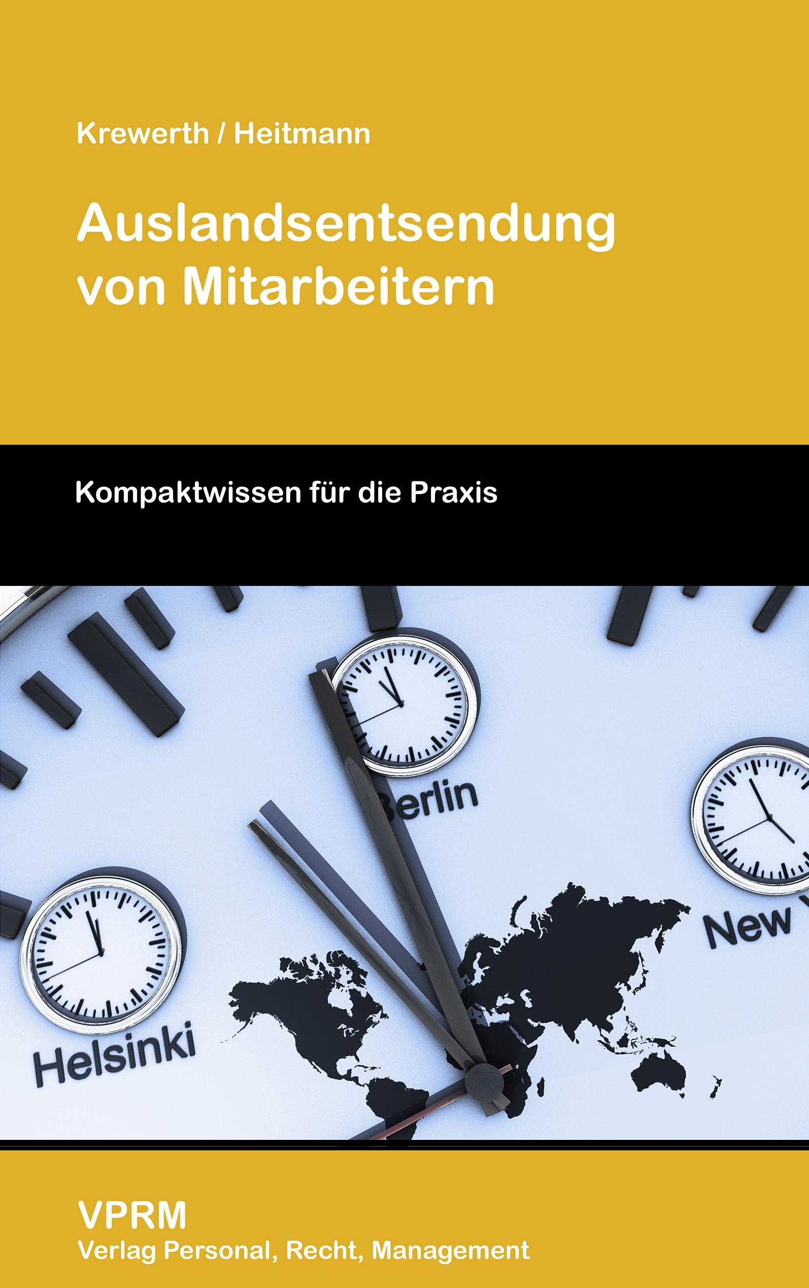 Vorderes Coverbild Auslandsentsendung von Mitarbeitern