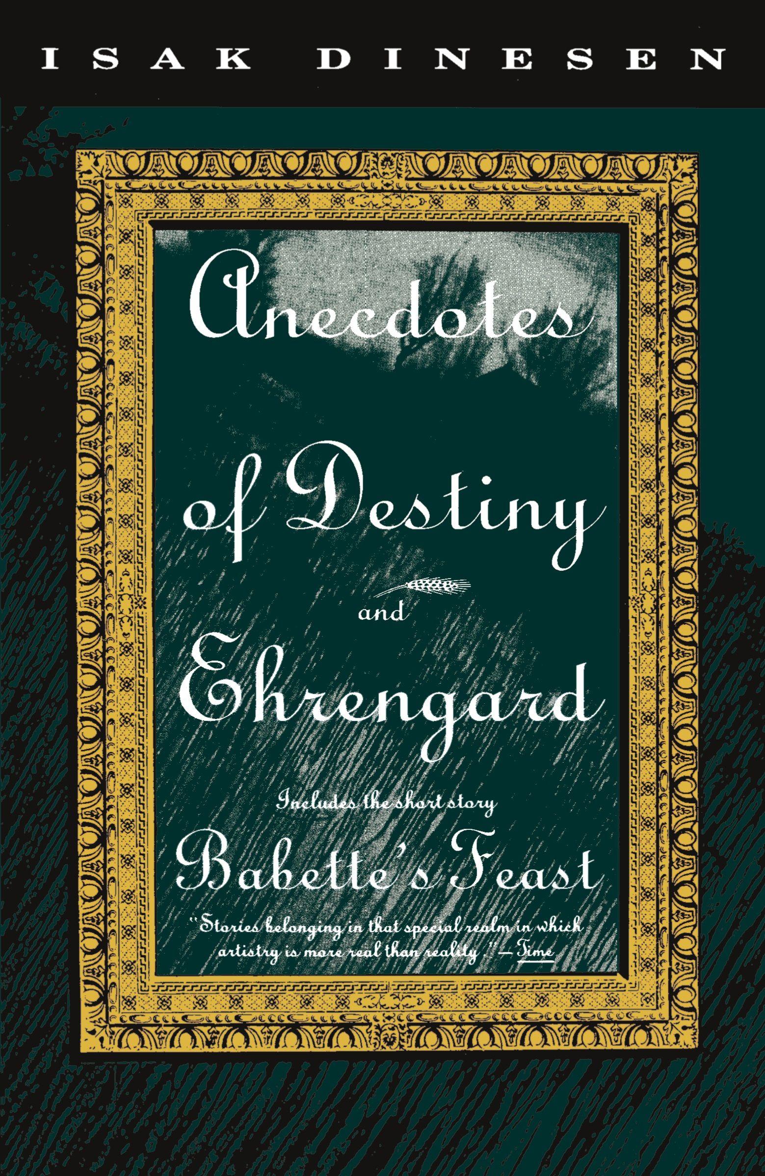 Vorderes Coverbild Anecdotes of Destiny and Ehrengard