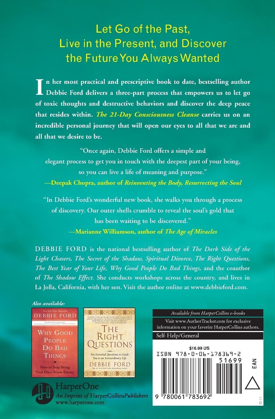 Rückseitencover The 21-Day Consciousness Cleanse