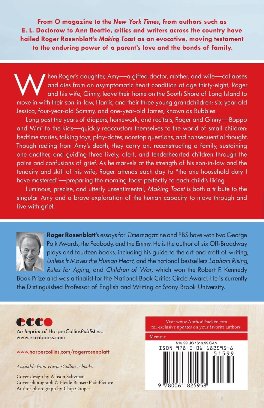 Rückseitencover Making Toast