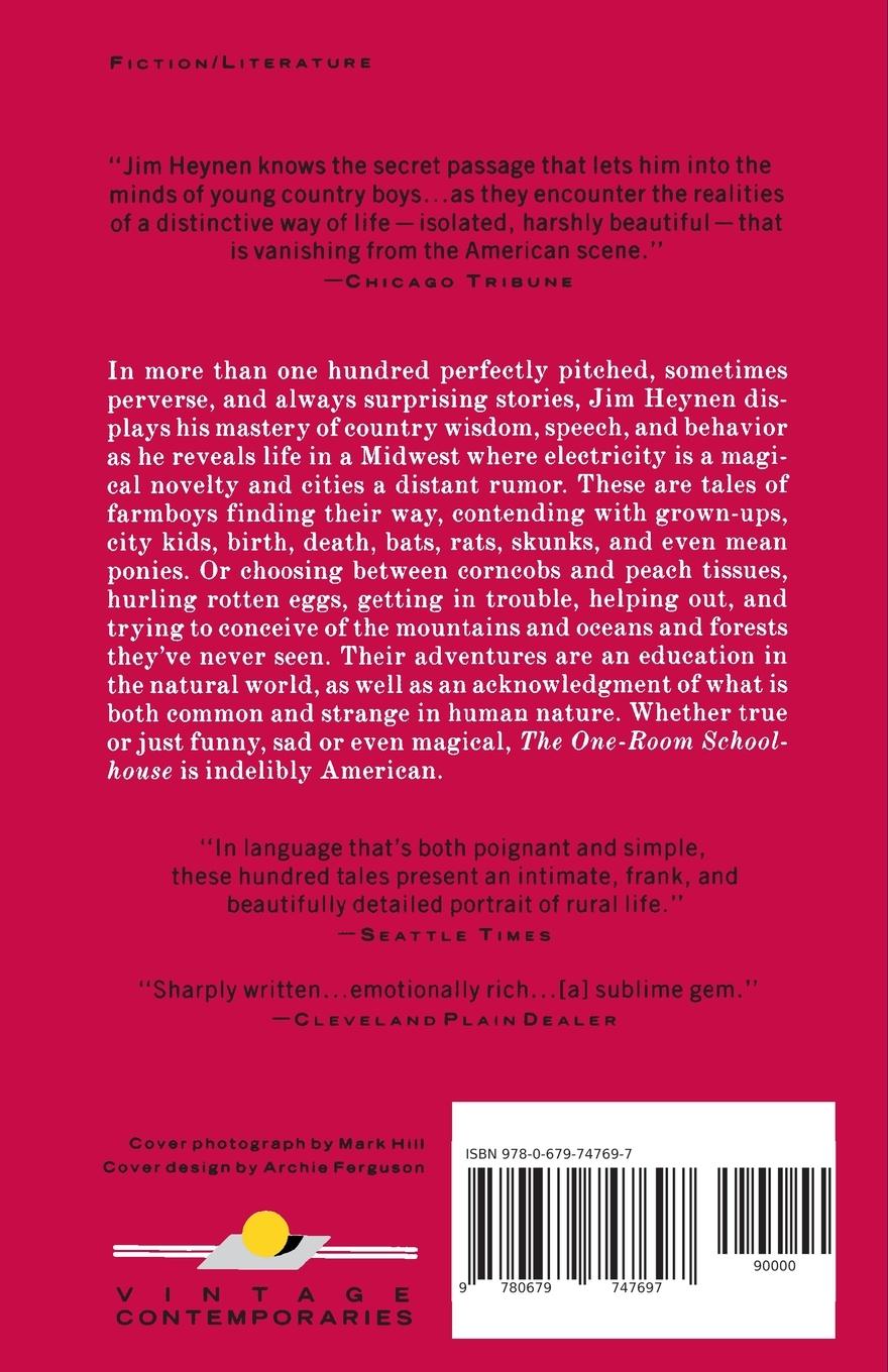 Rückseitencover The One-Room Schoolhouse