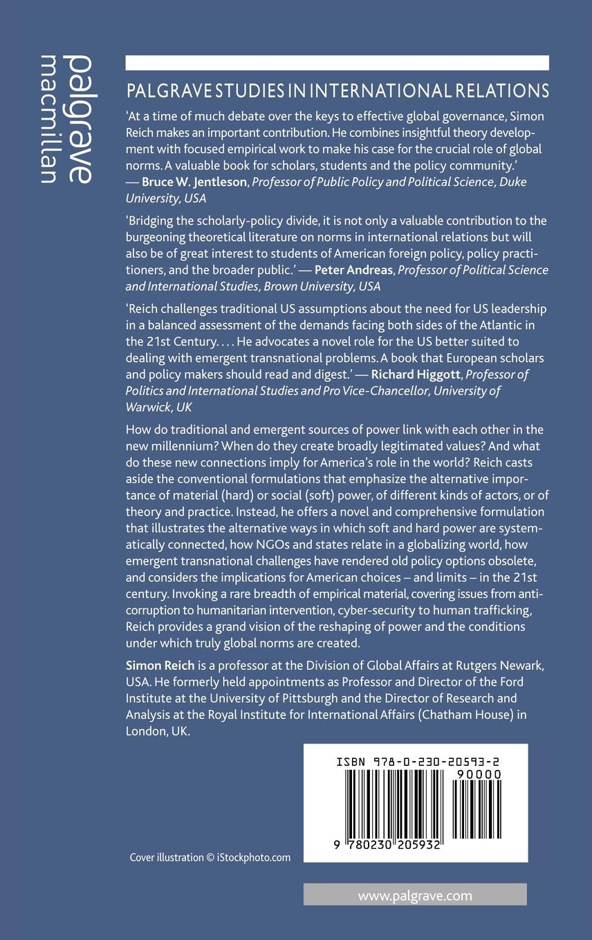 Rückseitencover Global Norms, American Sponsorship and the Emerging Patterns of World Politics