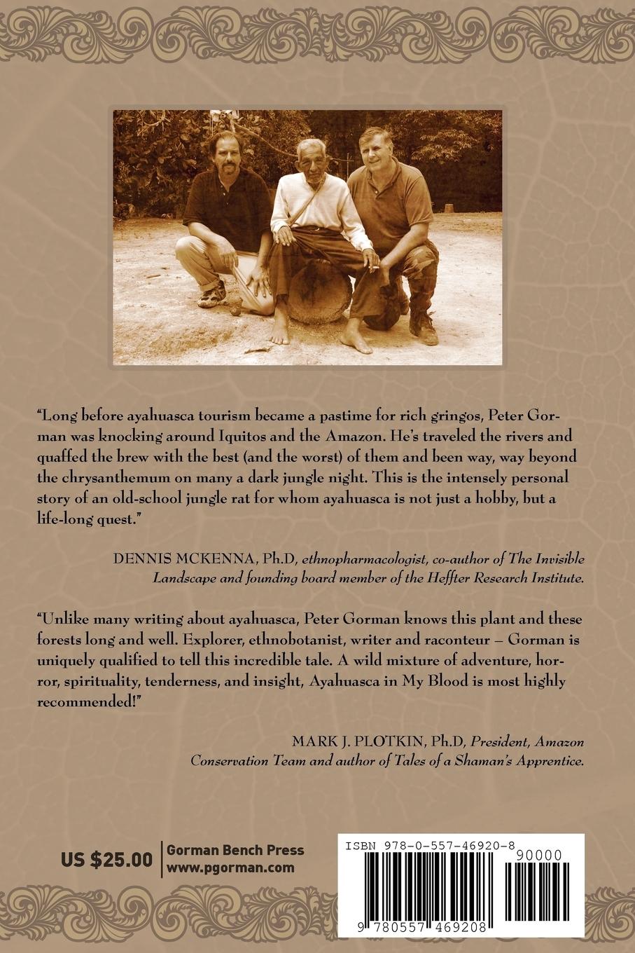Rückseitencover Ayahuasca in My Blood