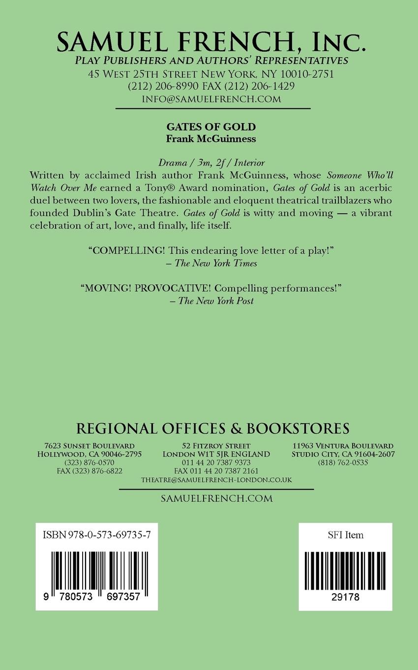 Rückseitencover Gates of Gold