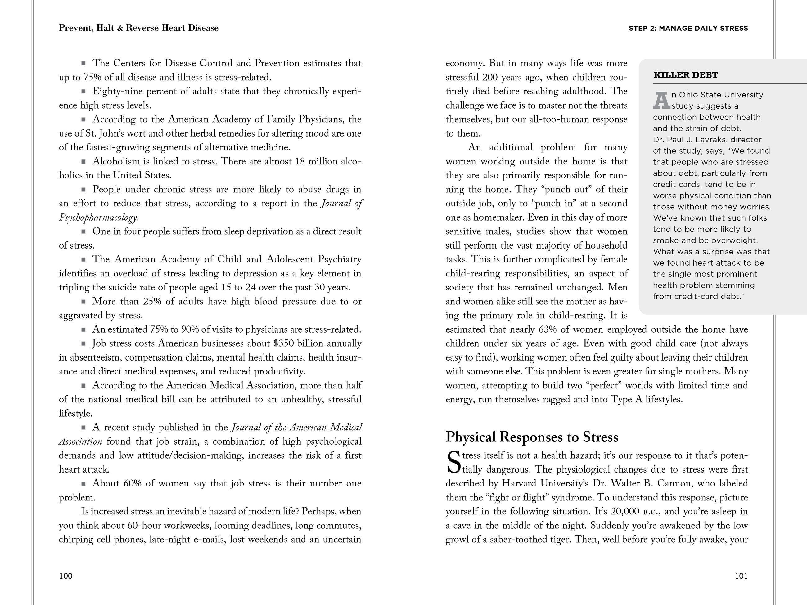 Beispielinhalt (Bild) Prevent, Halt & Reverse Heart Disease