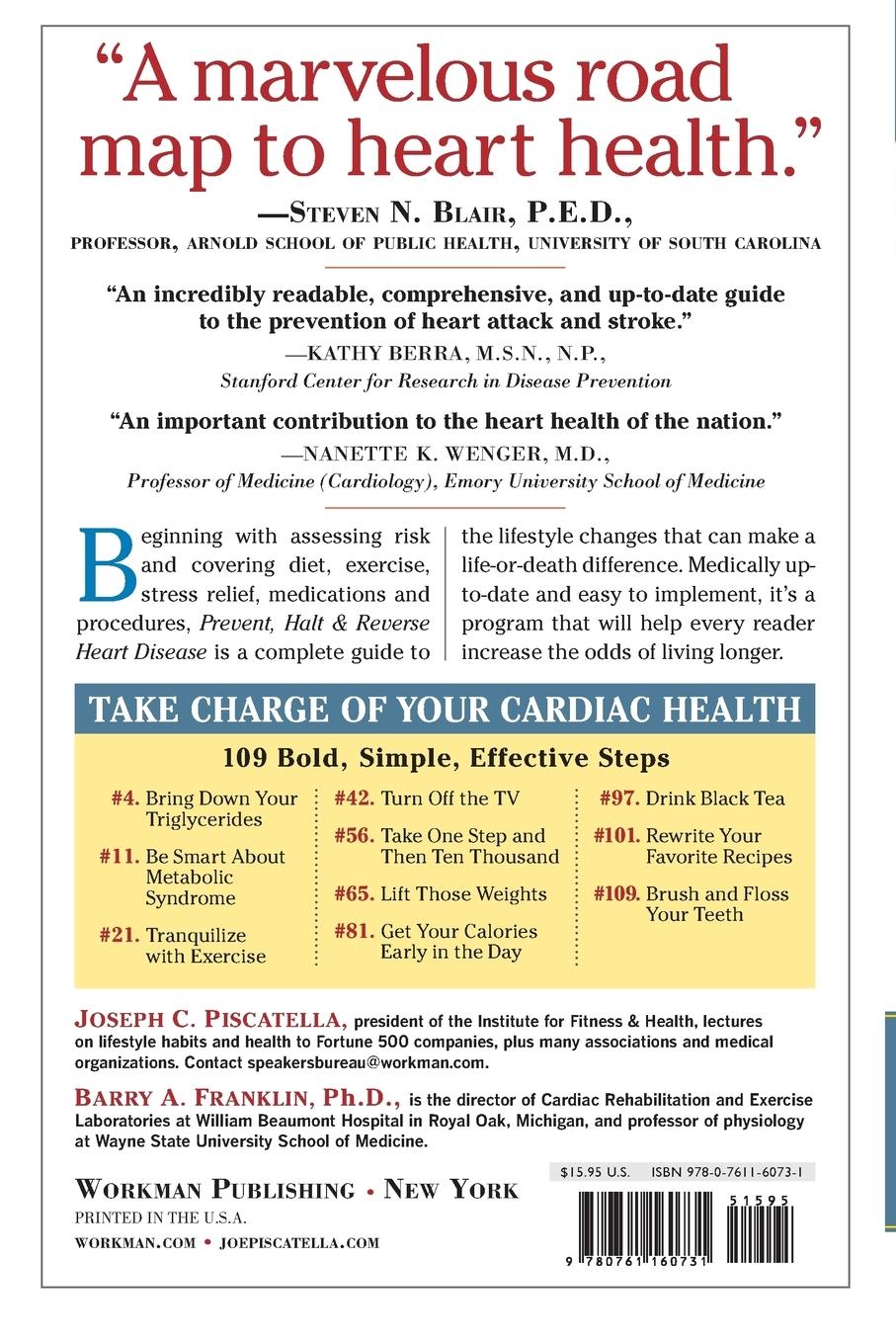Rückseitencover Prevent, Halt & Reverse Heart Disease