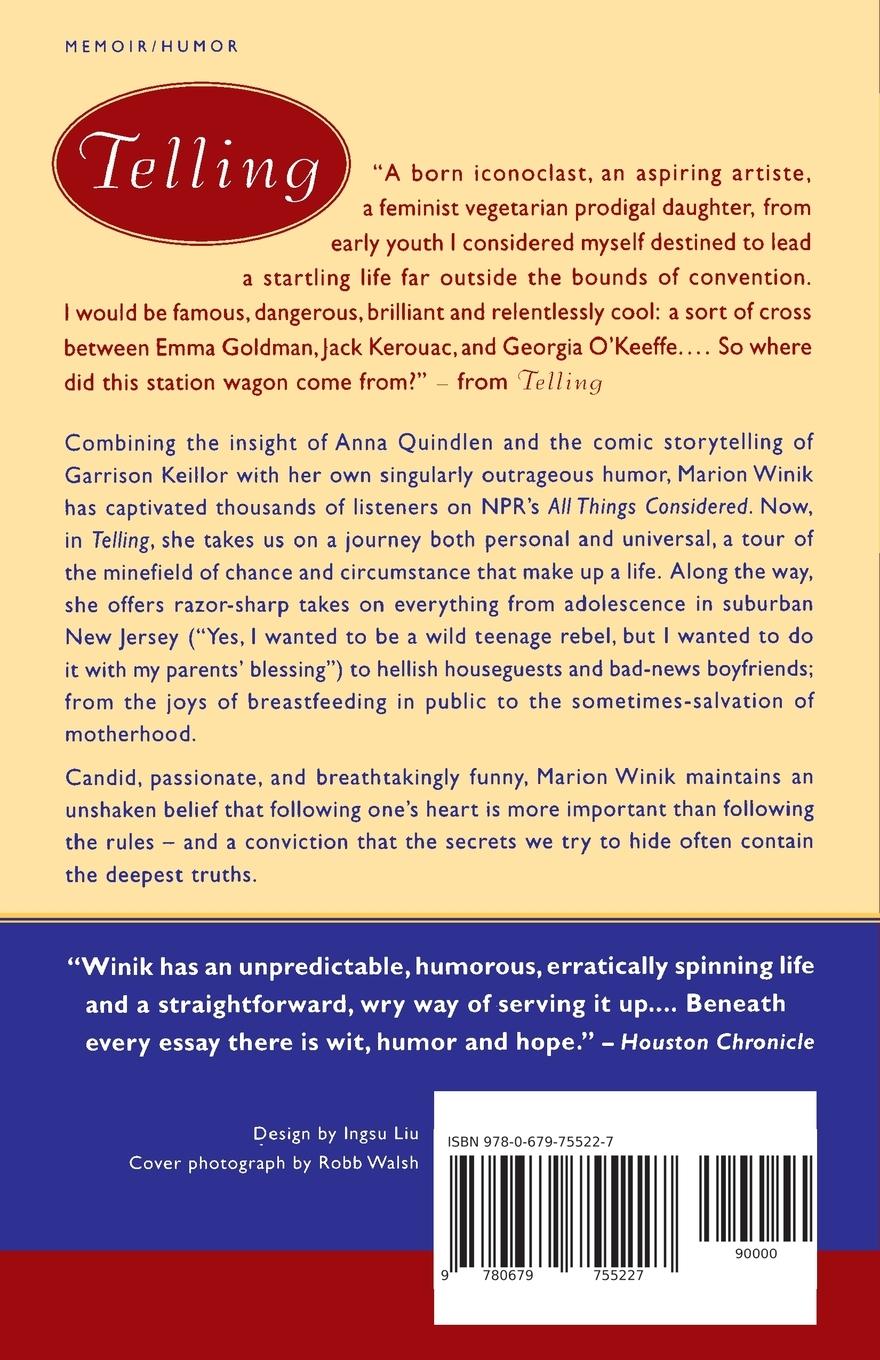 Rückseitencover Telling