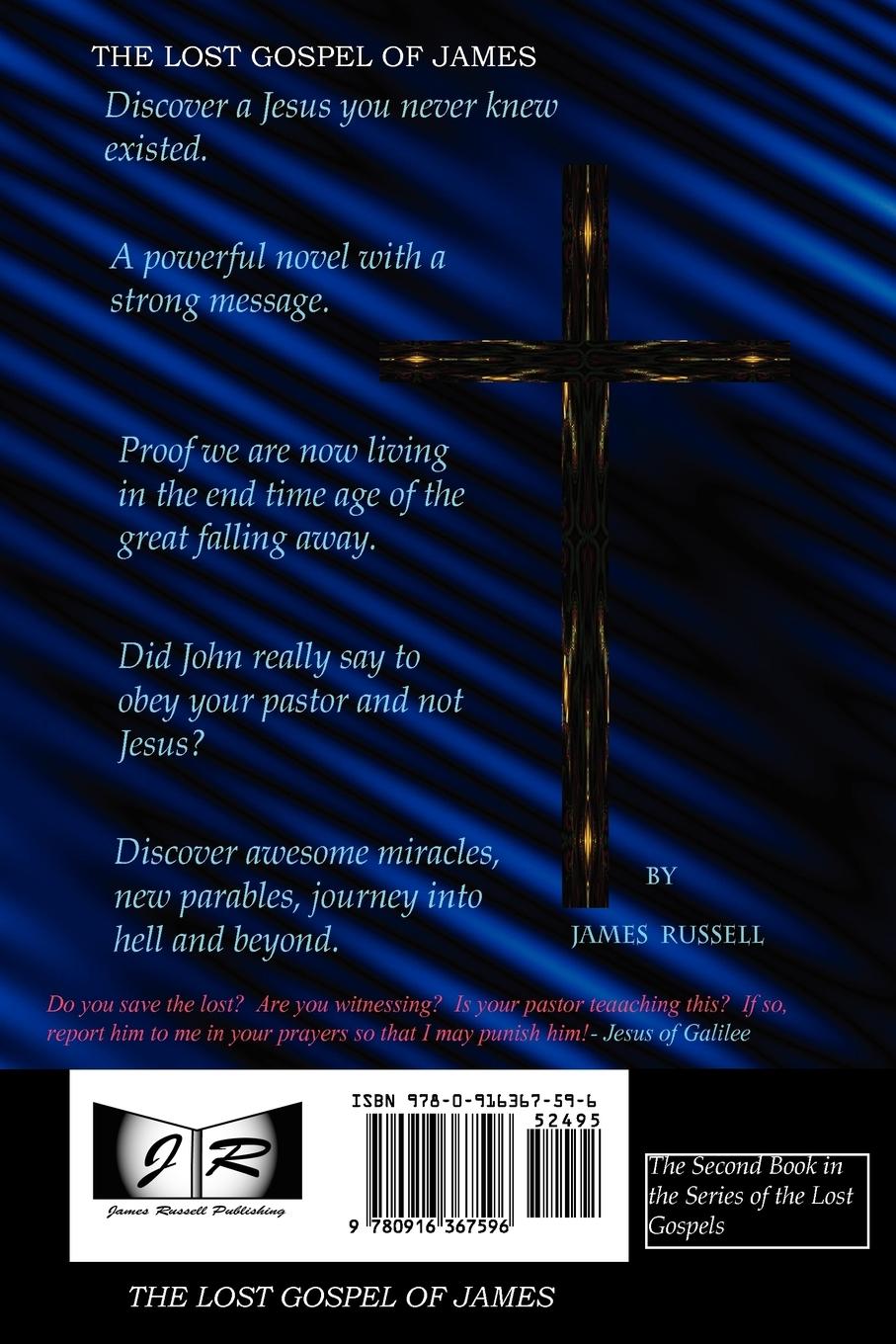 Rückseitencover The Lost Gospel of James
