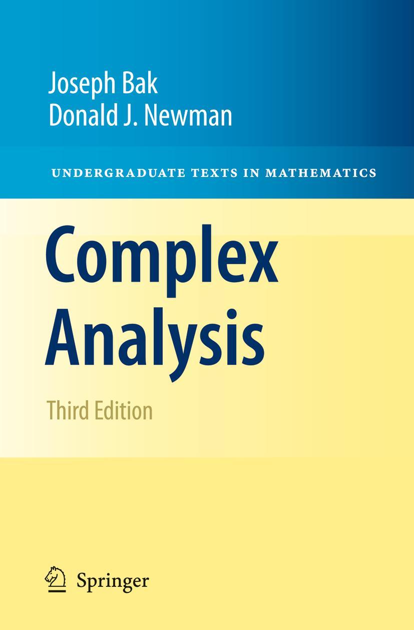 Vorderes Coverbild Complex Analysis