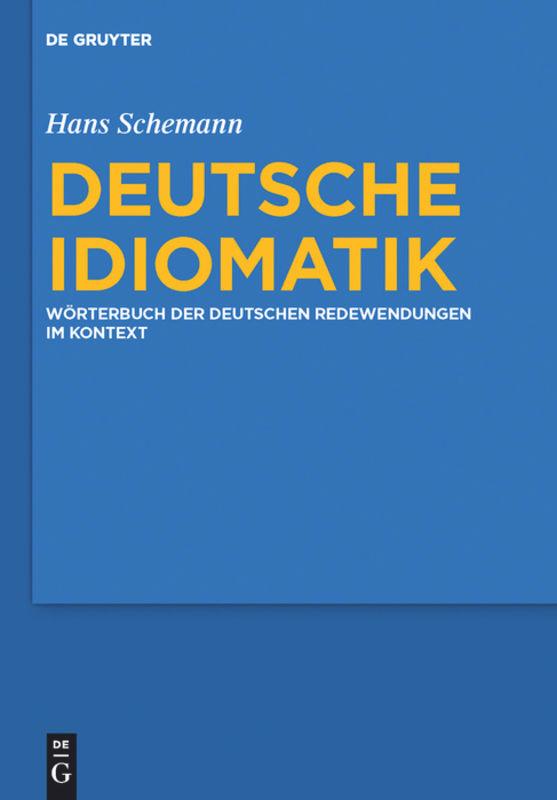 Vorderes Coverbild Deutsche Idiomatik