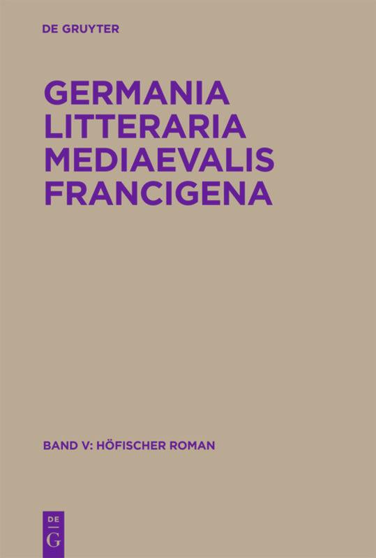 Vorderes Coverbild Höfischer Roman in Vers und Prosa