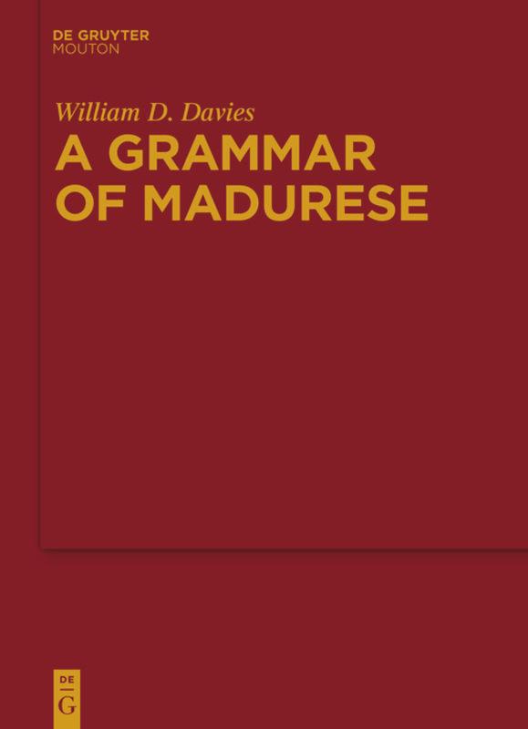 Vorderes Coverbild A Grammar of Madurese