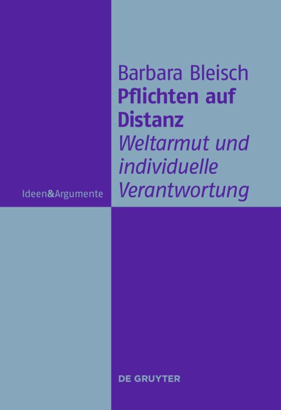 Vorderes Coverbild Pflichten auf Distanz