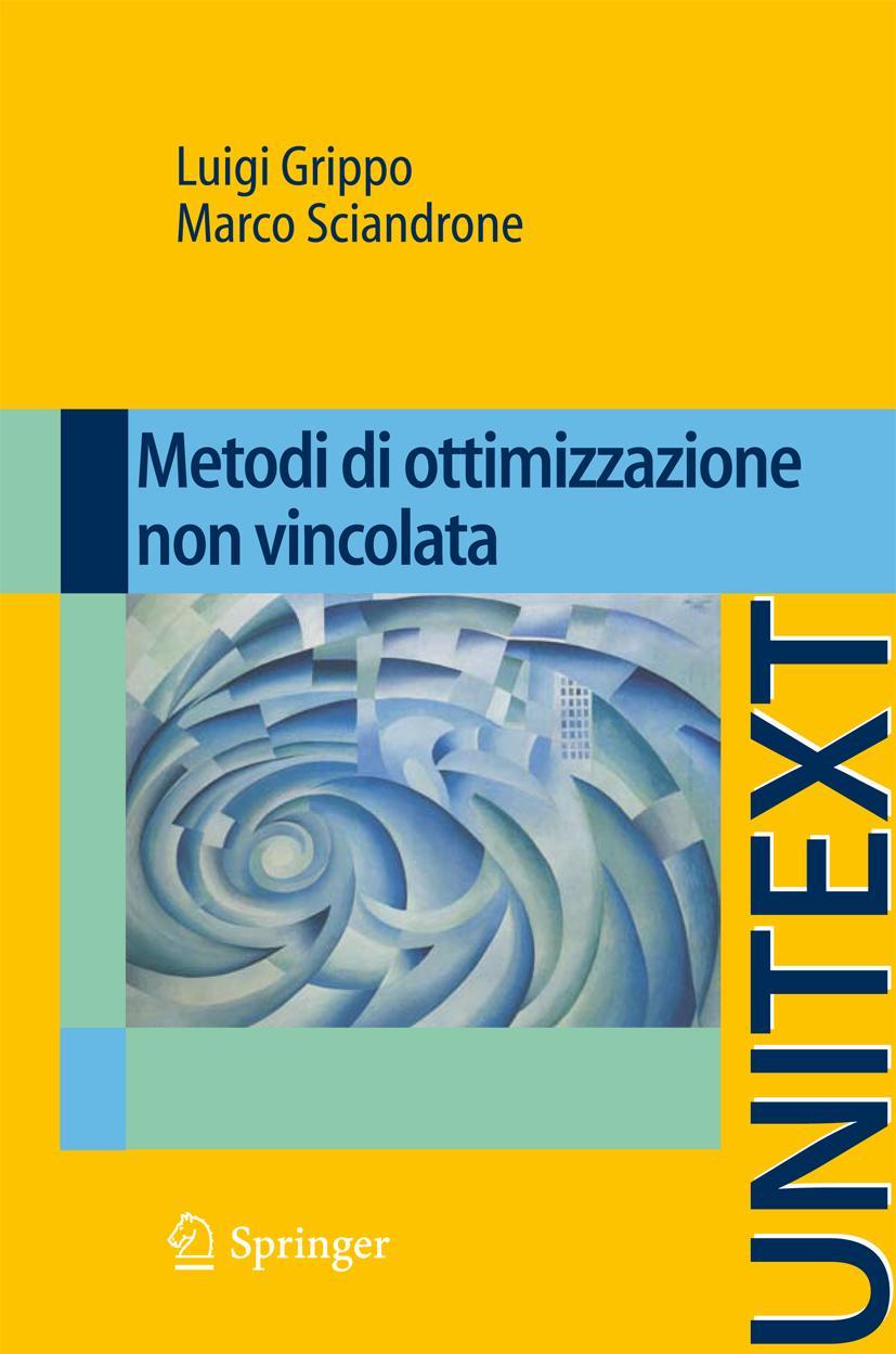 Vorderes Coverbild Metodi di ottimizzazione non vincolata