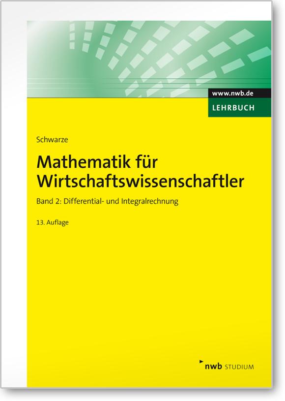 Vorderes Coverbild Mathematik für Wirtschaftswissenschaftler 2. Lehrbuch