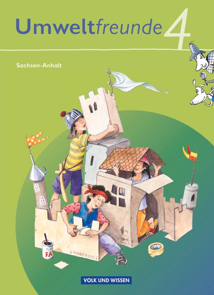 Vorderes Coverbild Umweltfreunde 4. Schuljahr. Schülerbuch Sachsen-Anhalt