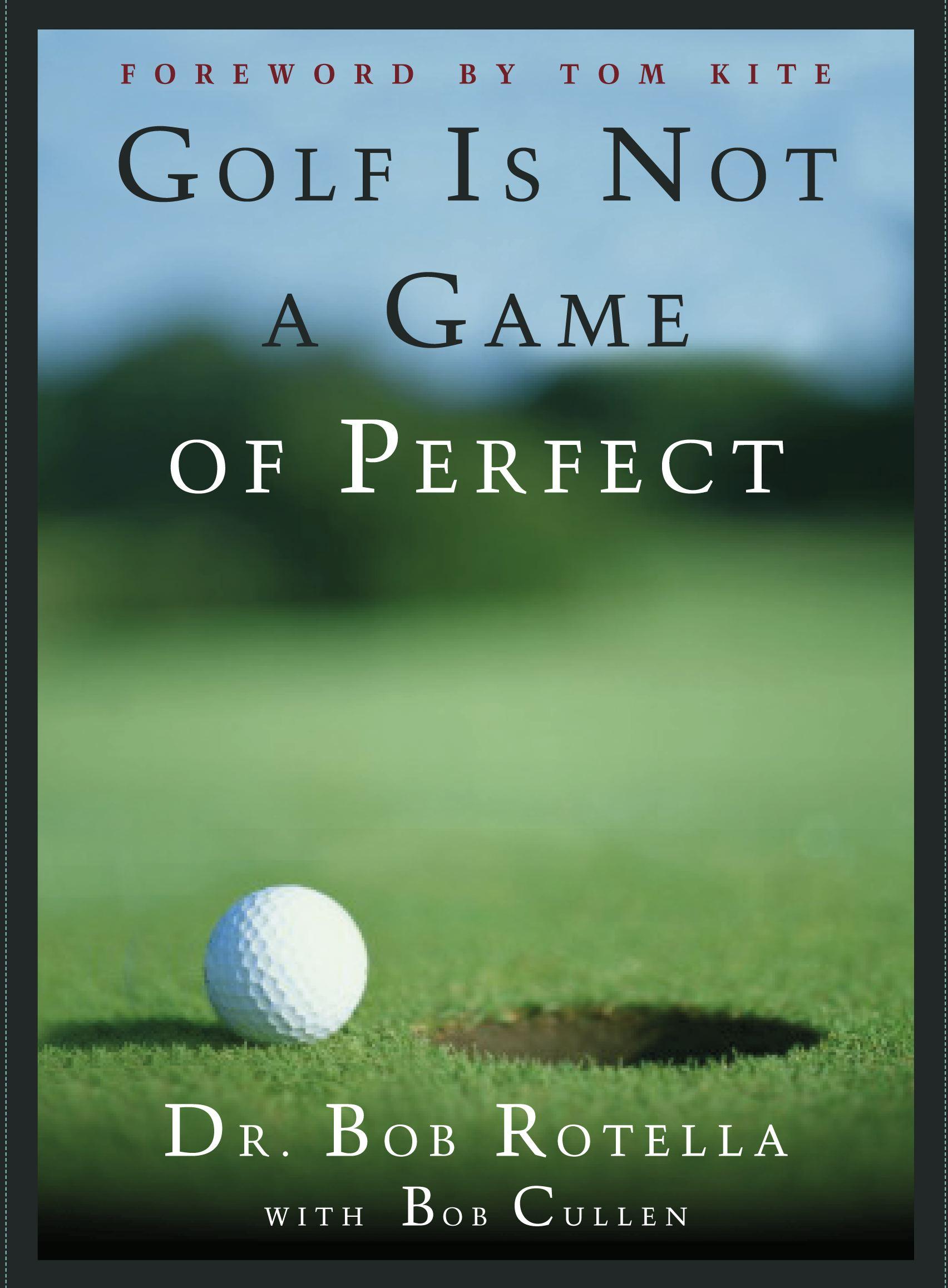 Vorderes Coverbild Golf Is Not a Game of Perfect