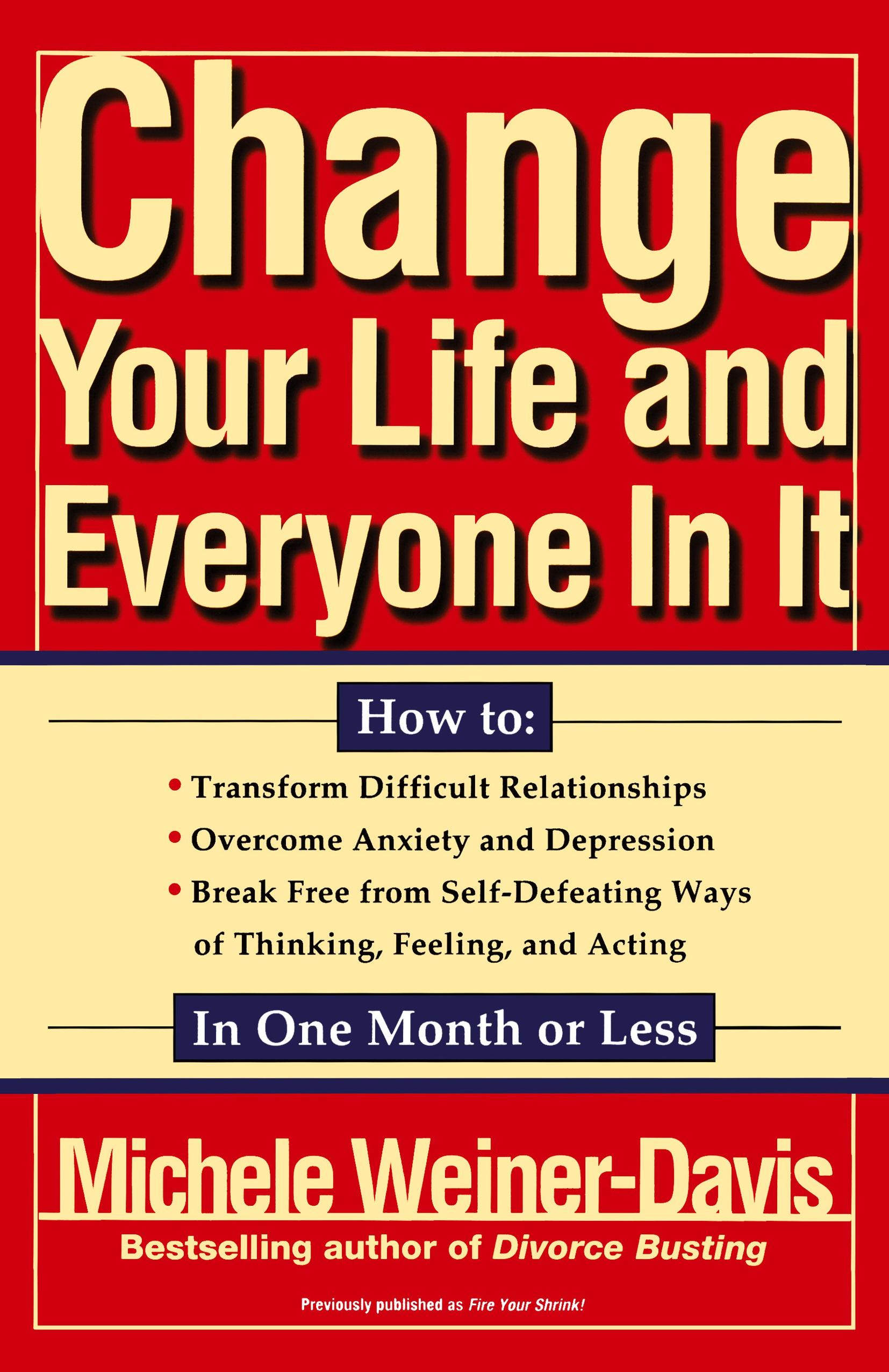 Vorderes Coverbild Change Your Life and Everyone in It