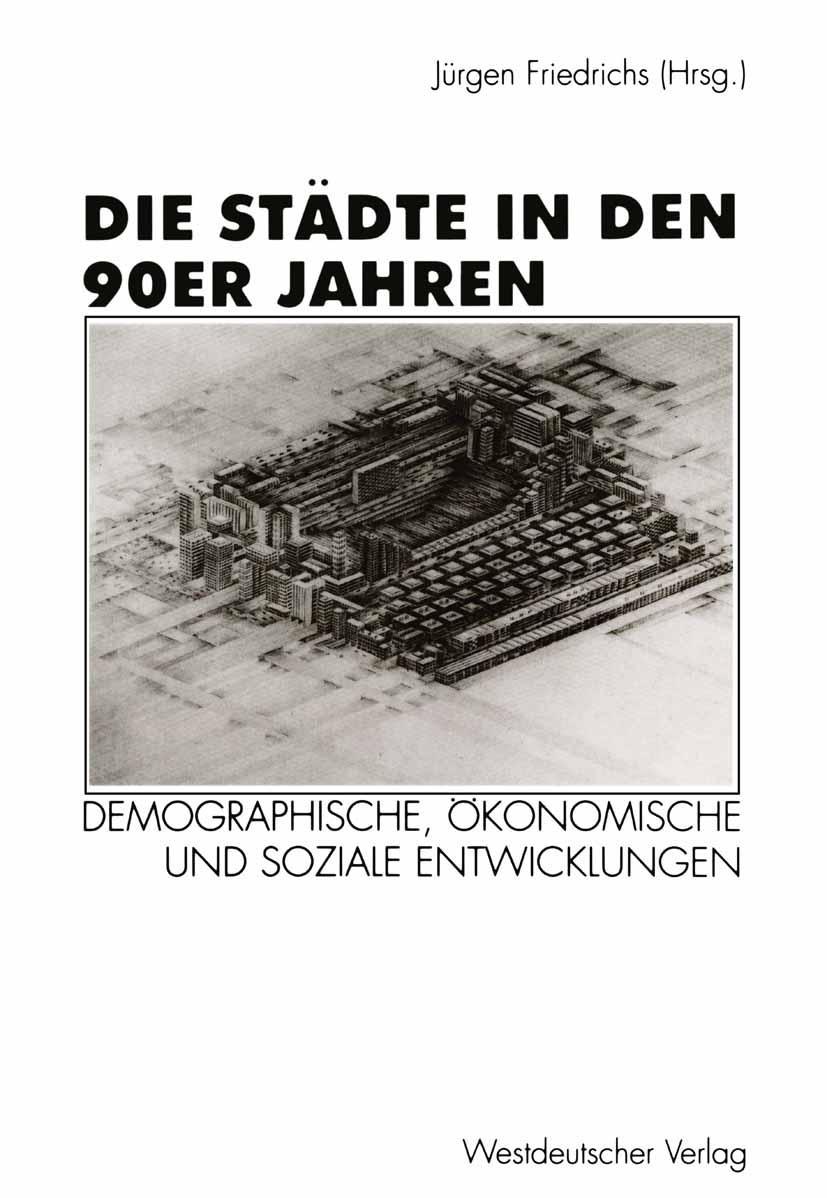 Vorderes Coverbild Die Städte in den 90er Jahren
