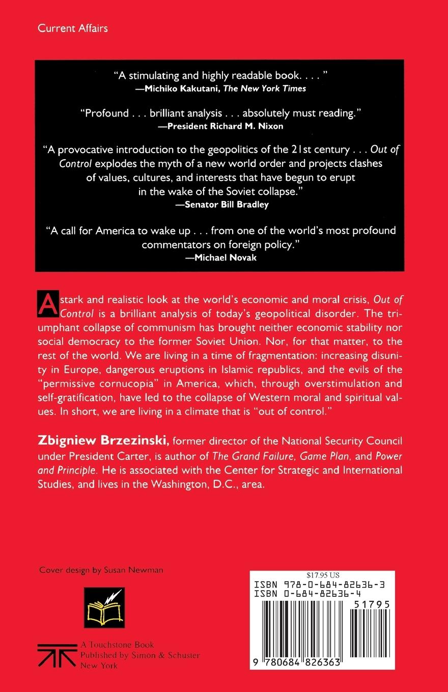 Rückseitencover Out of Control