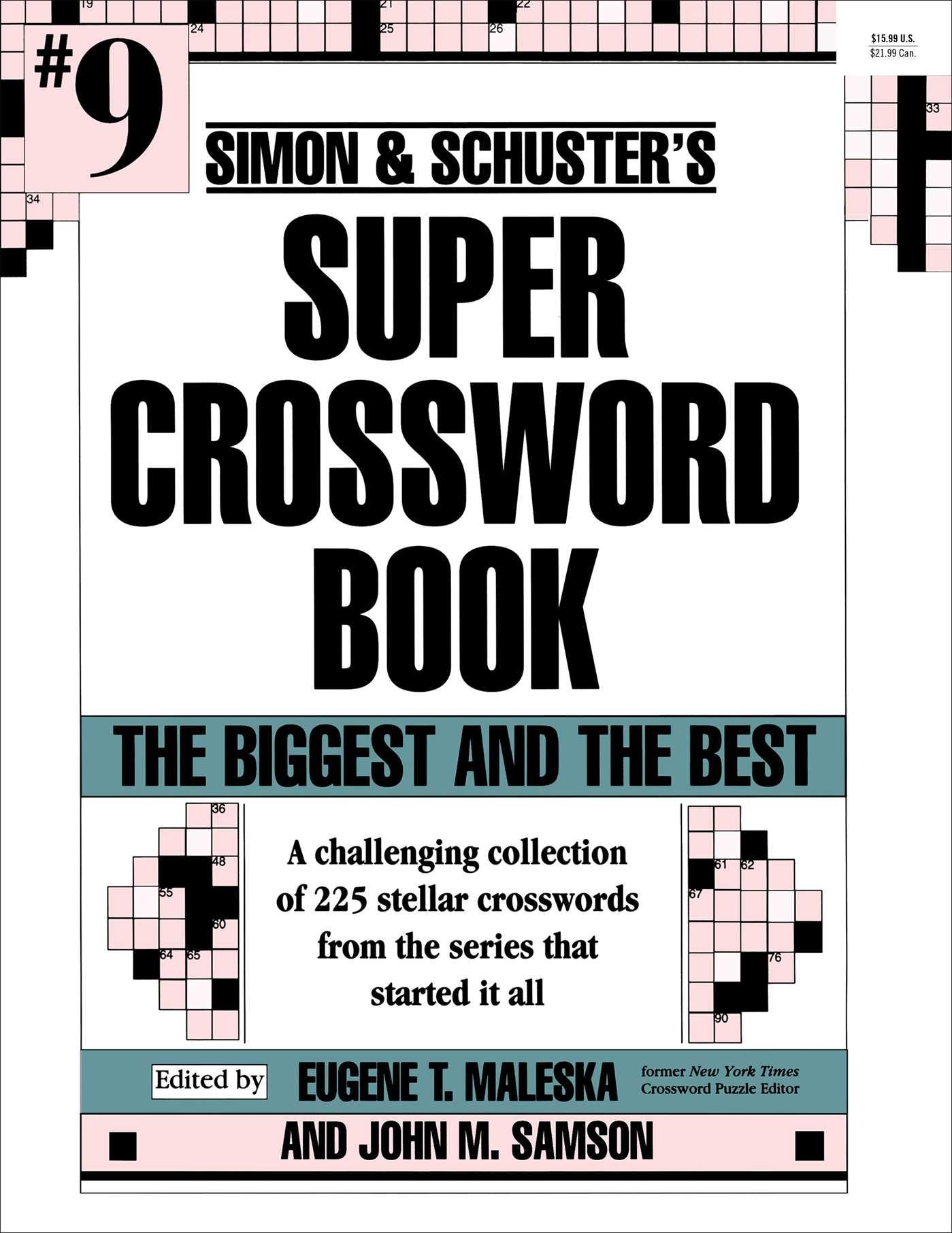 Vorderes Coverbild Simon & Schuster's Super Crossword Book