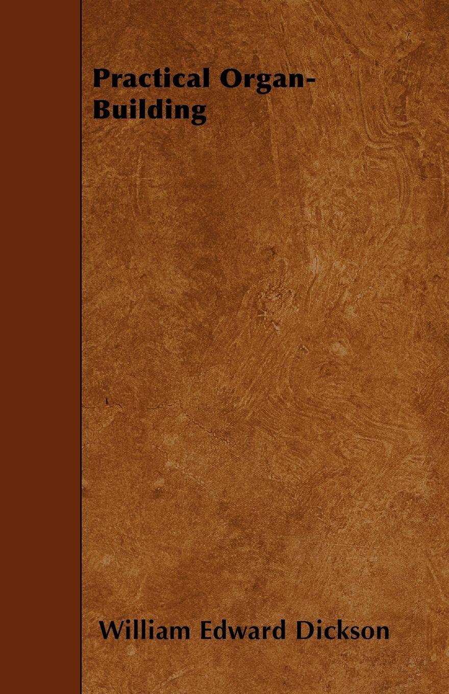 Vorderes Coverbild Practical Organ-Building