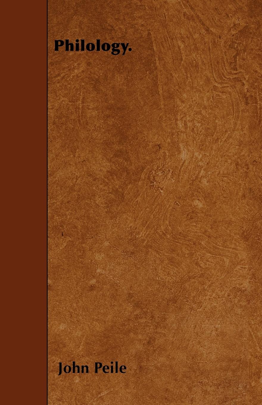 Vorderes Coverbild Philology.