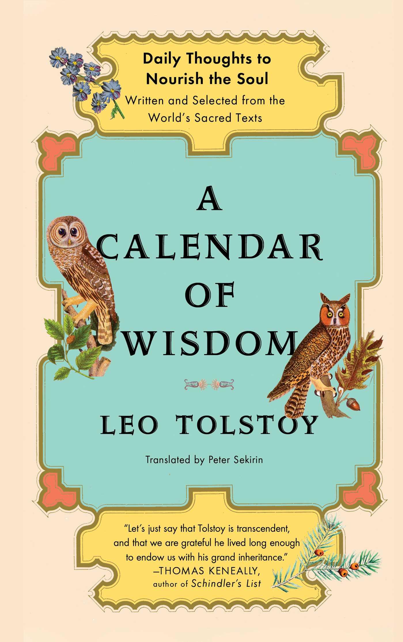 Vorderes Coverbild A Calendar of Wisdom