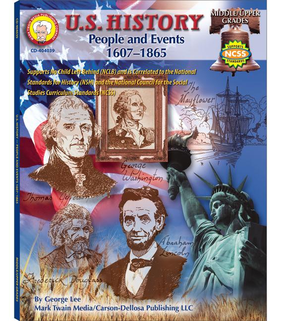 Vorderes Coverbild U.S. History, Grades 6 - 8