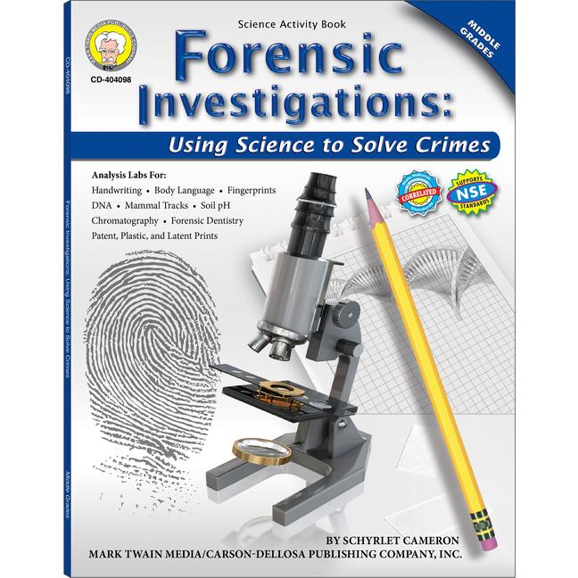 Vorderes Coverbild Forensic Investigations, Grades 6 - 8