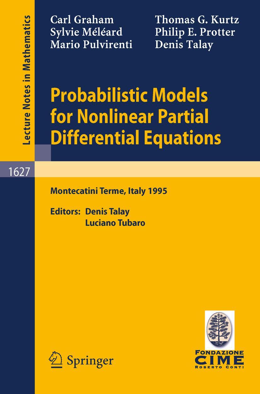 Vorderes Coverbild Probabilistic Models for Nonlinear Partial Differential Equations