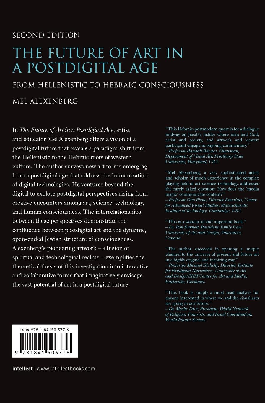 Rückseitencover The Future of Art in a Postdigital Age