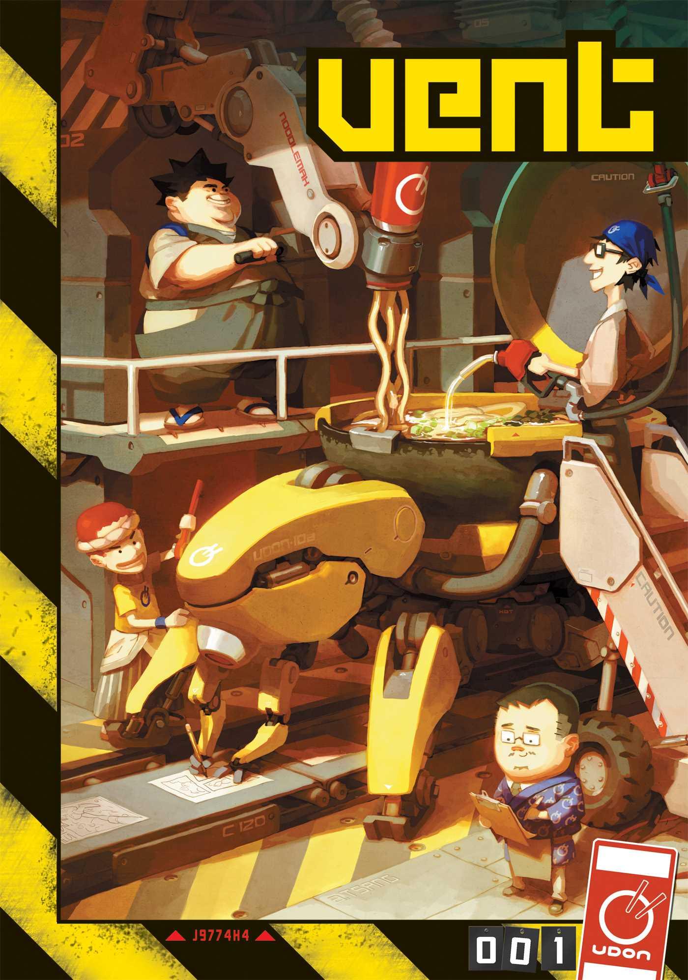 Vorderes Coverbild Vent, Volume 1