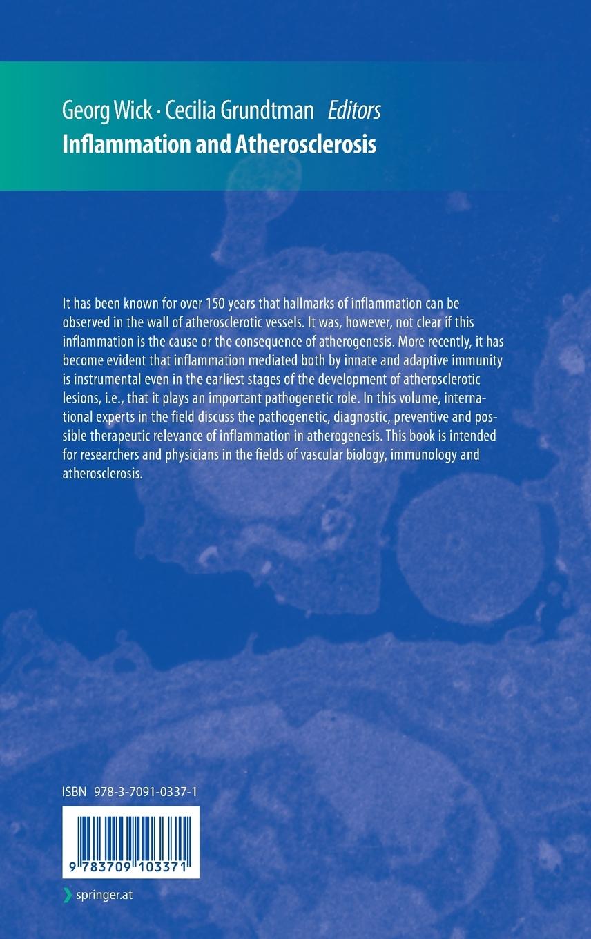 Rückseitencover Inflammation and Atherosclerosis
