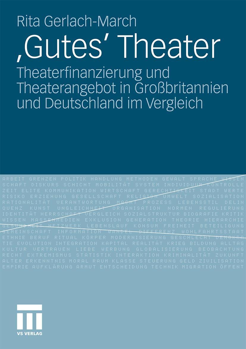 Vorderes Coverbild 'Gutes' Theater