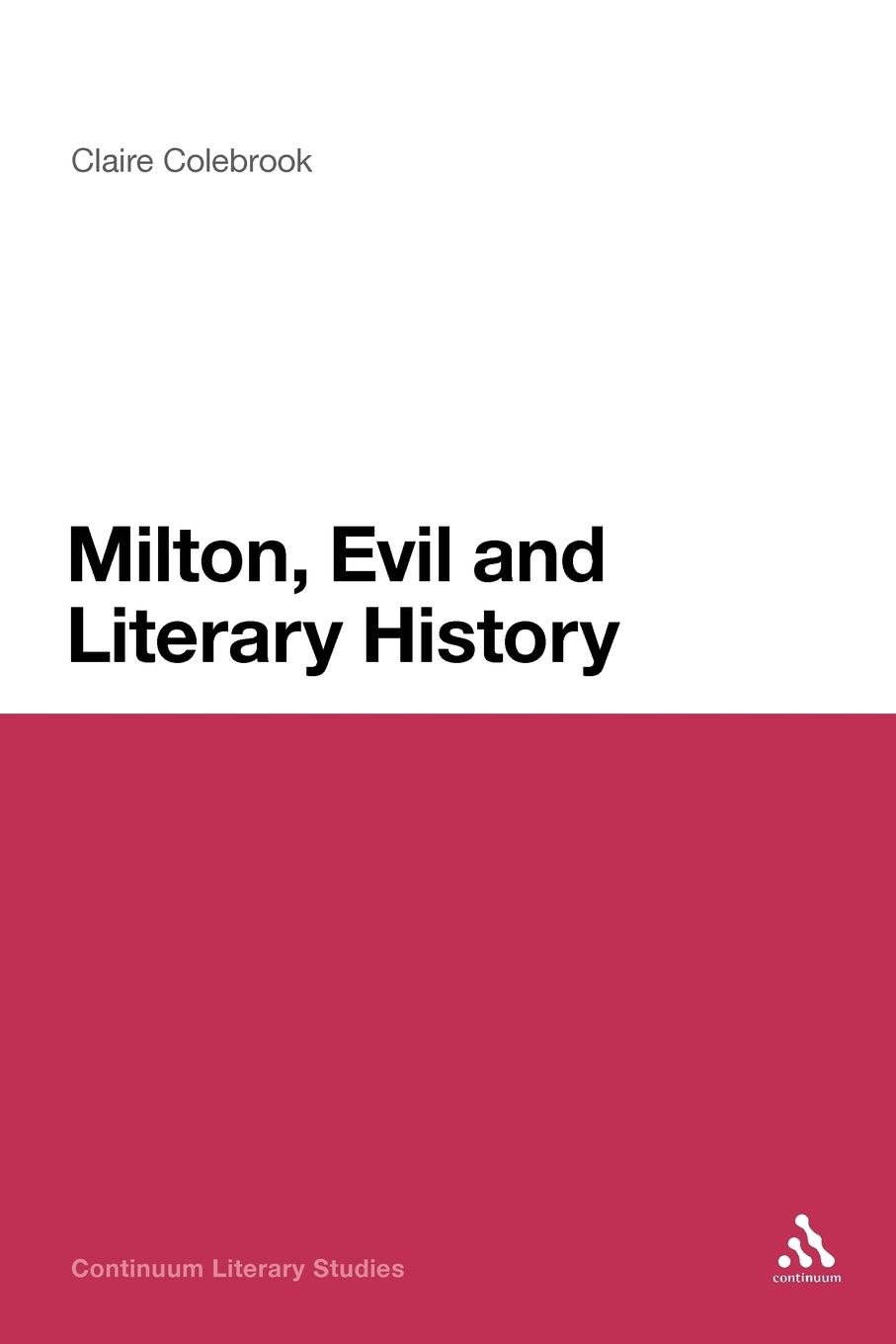 Vorderes Coverbild Milton, Evil and Literary History