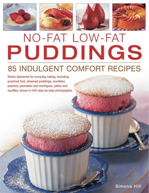 Vorderes Coverbild No-Fat Low-Fat Puddings