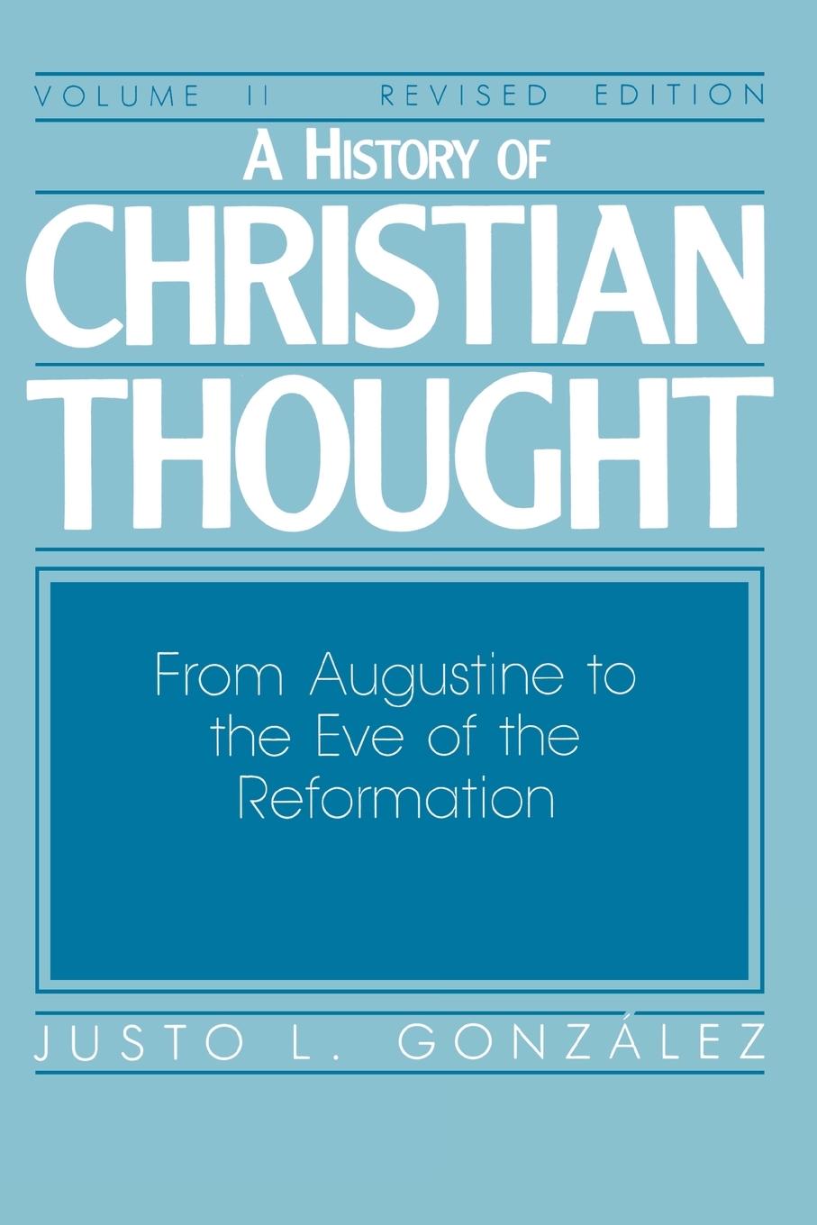 Vorderes Coverbild A History of Christian Thought Volume 2
