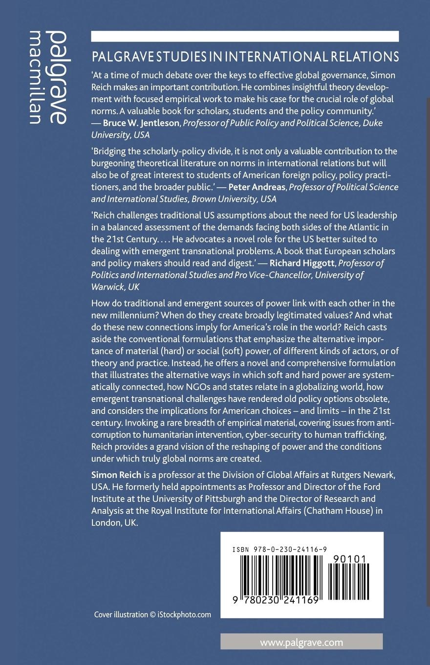 Rückseitencover Global Norms, American Sponsorship and the Emerging Patterns of World Politics